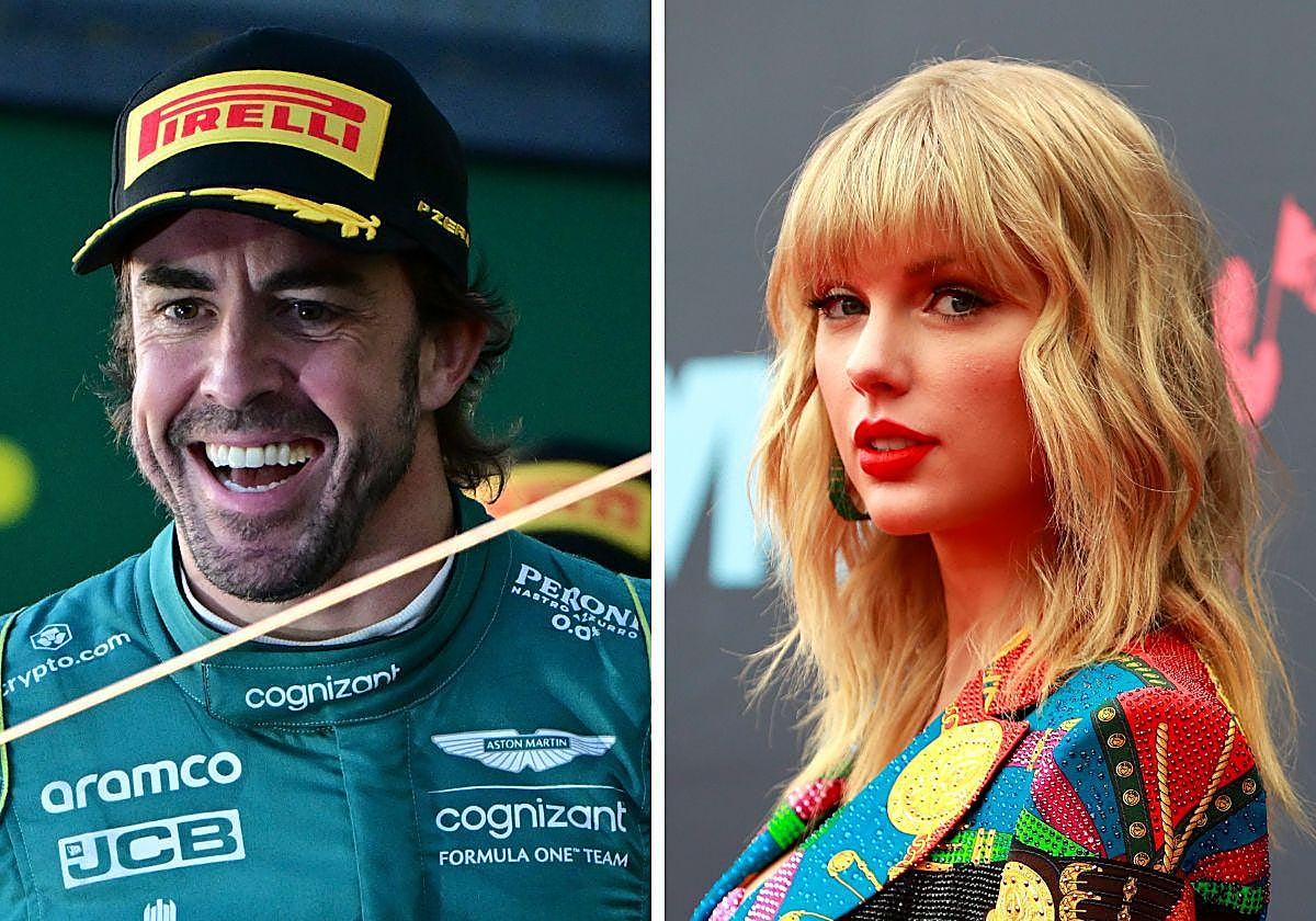Fernando Alonso y Taylor Swift