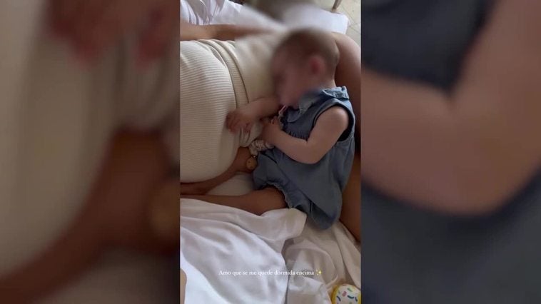Lidia Torrent muestra el vídeo más tierno de su hija Elsa