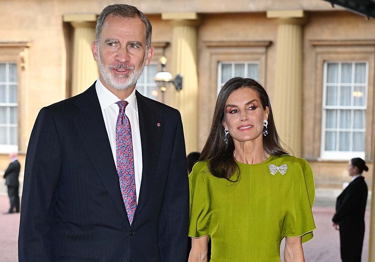 El Rey Felipe VI y la Reina Letizia
