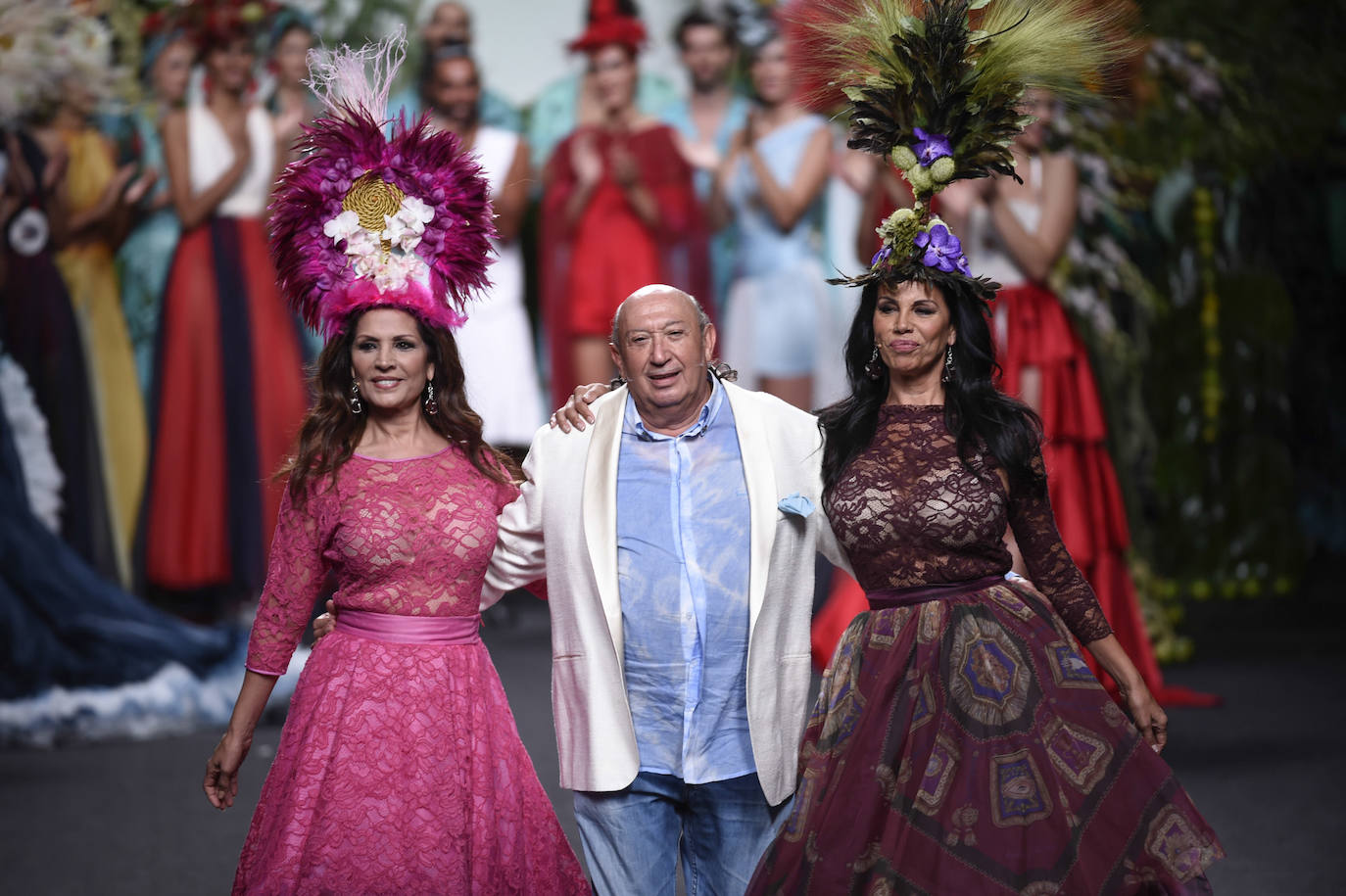 Las cantantes Encarna y Toñi Salazar, conocidas por su dúo musical 'Azúcar Moreno'