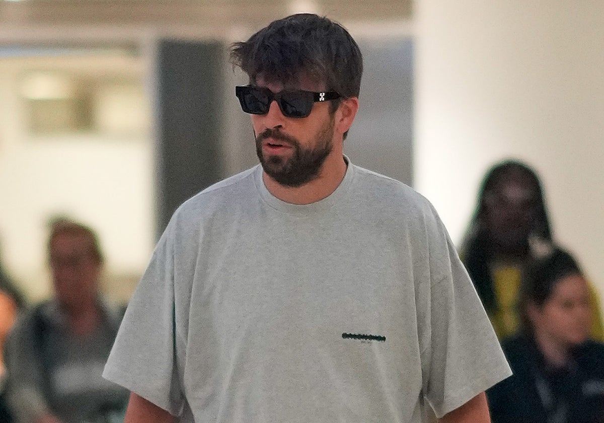 Gerard Piqué llegado a Miami, donde vive Shakira junto a los dos hijos que tuvieron fruto de su relación