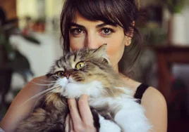 Alicia Rubio: «Mi gata Uma también ha pasado el duelo por Vito»
