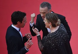 Tom Hanks protagoniza una brutal bronca en la alfombra roja del Festival de Cannes