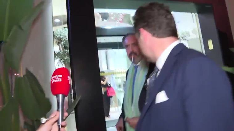 Jaime de Marichalar muestra su peor cara ante la prensa
