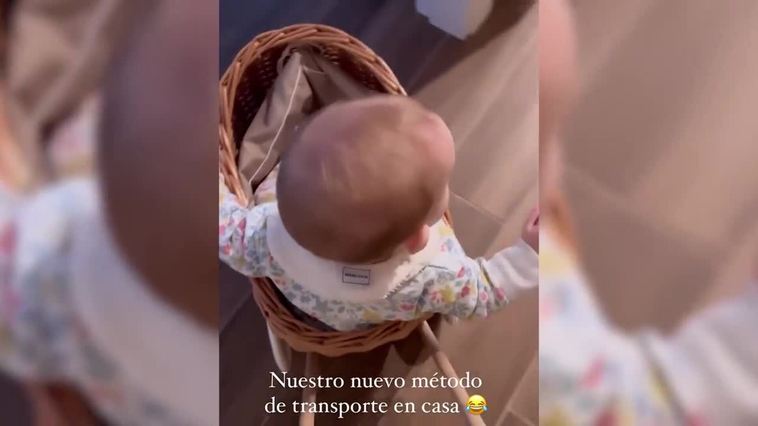 Marta Pombo comparte un bonito momento de su pequeña