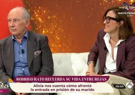 Primera entrevista de la pareja de Rodrigo Rato: «Agradeceré siempre a la mujer de Bárcenas sus consejos»