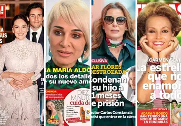 Prisión para el hijo de Mar Flores y la enfermedad de Jorge Javier Vázquez: las revistas de la semana