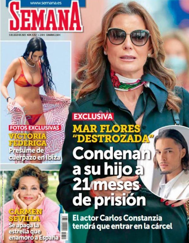 Prisión para el hijo de Mar Flores y la enfermedad de Jorge Javier Vázquez: las revistas de la semana