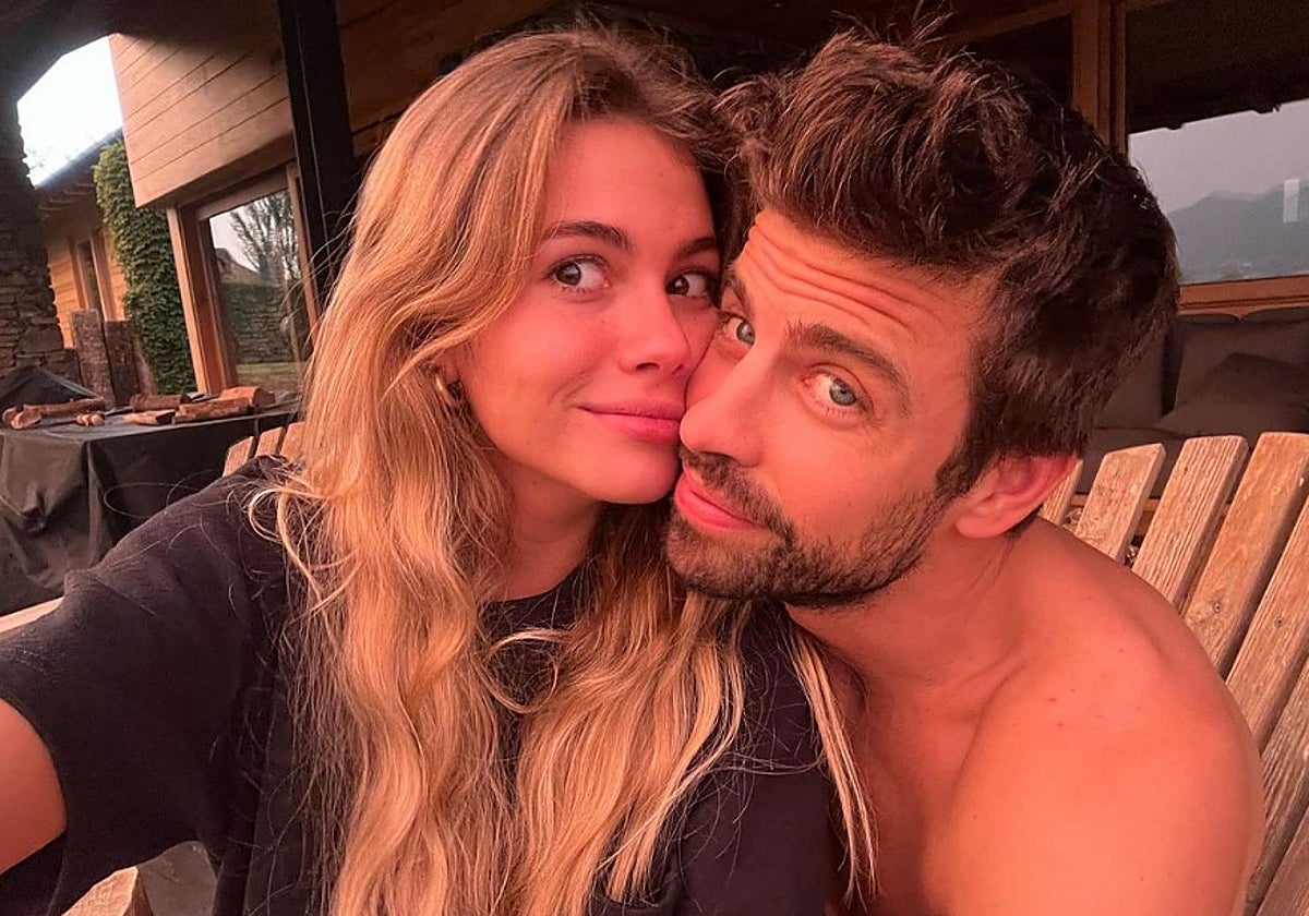 Clara Chía y Gerard Piqué