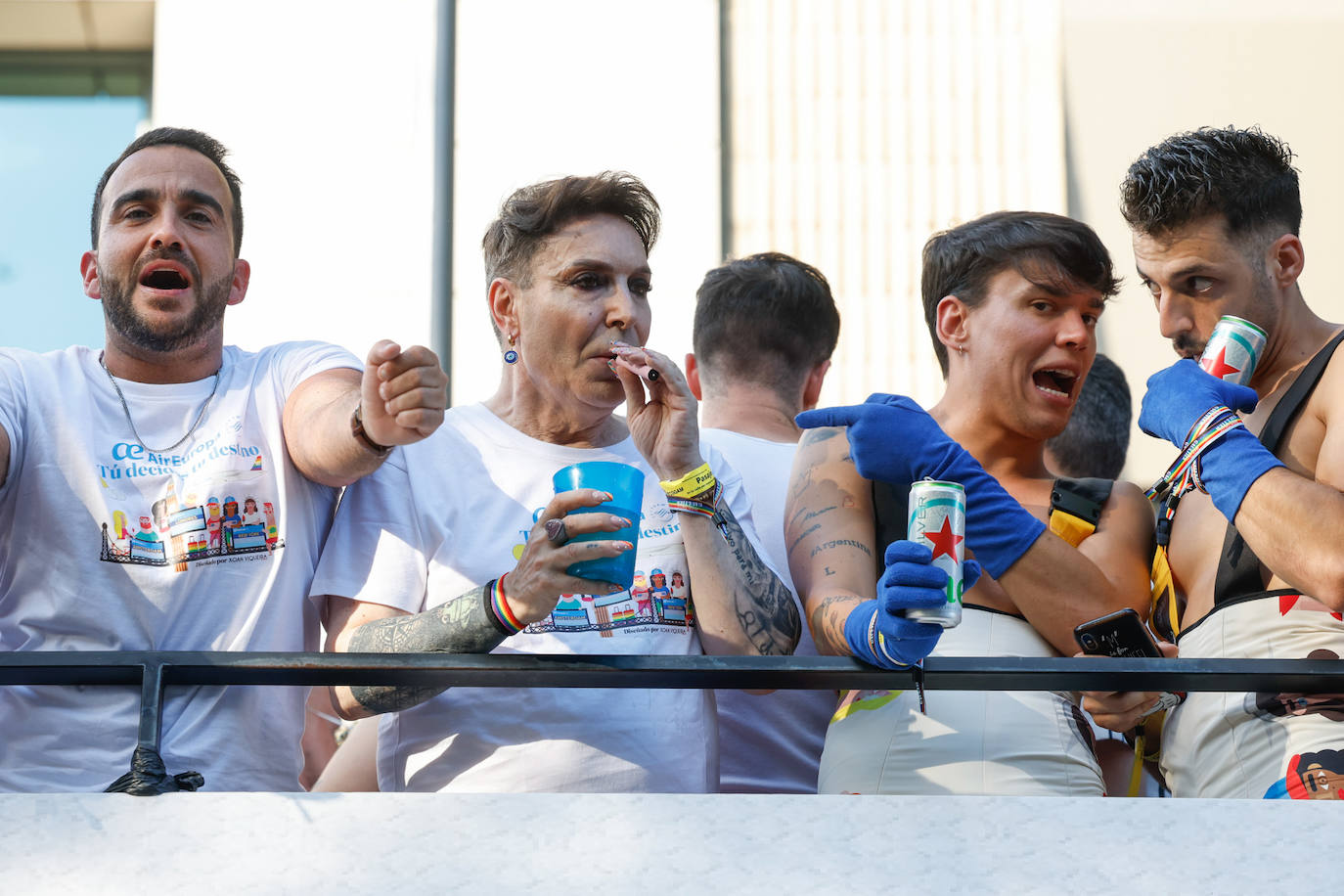 El maestro Joao y el diseñador José Perea