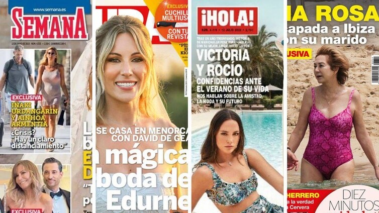 La crisis entre Iñaki Urdangarín y Ainhoa Armentia y el nuevo novio de Lara Dibildos: las revistas de la semana