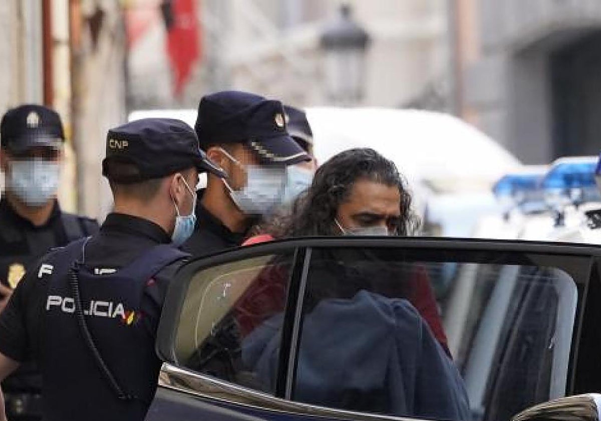 El cantaor Diego 'El Cigala', en el momento de su detención hace dos años