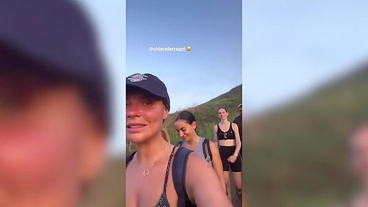 Chiara Ferragni disfruta de sus vacaciones por Sicilia