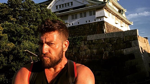 Raúl Tejón durante su viaje a Japón