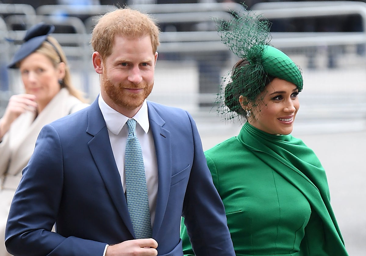 El príncipe Harry y Meghan Markle, los duques de Sussex