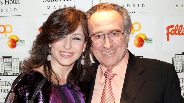 Manolo Escobar junto a su hija Vanessa