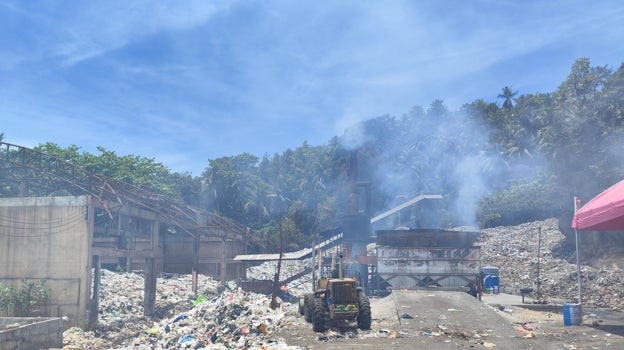 Vertedero de Koh Phangan donde aparecieron los primeros restos mortales de Arrieta la mañana posterior a su asesinato