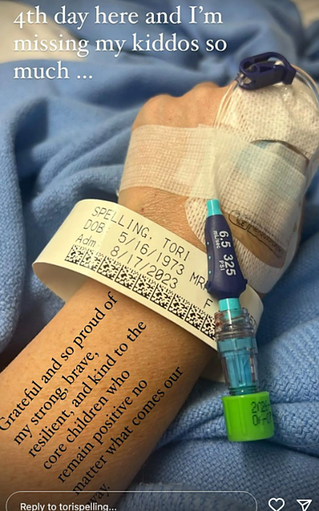 Publicación de Tori Spelling