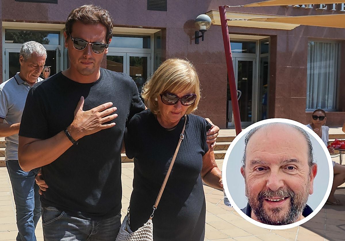 Albert Rivera, su madre, María Jesús Díaz y su padre, Agustín Rivera