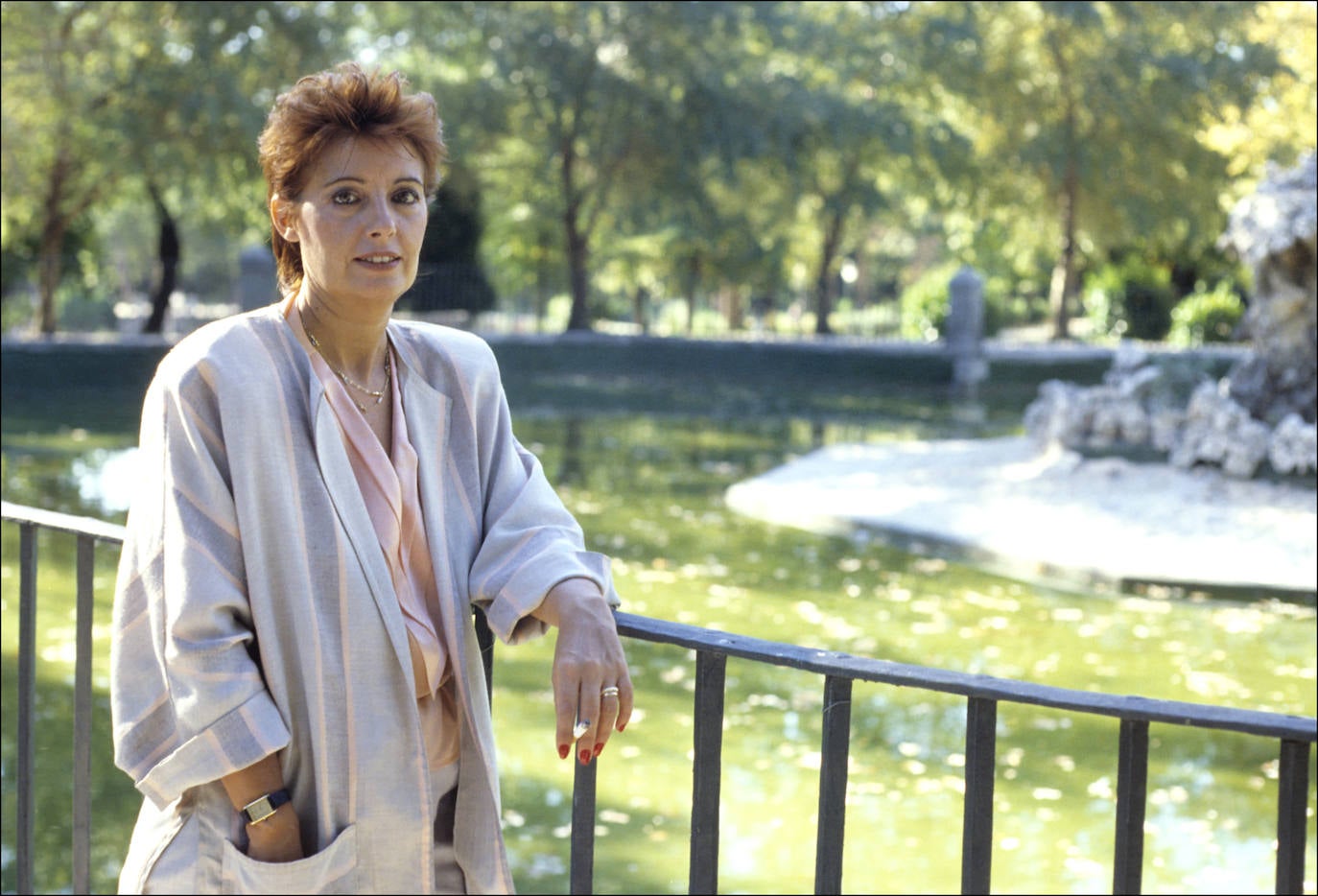 María Teresa Campos en una foto de archivo en 1980