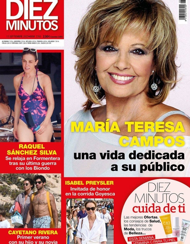 María Teresa Campos, protagonista absoluta de las revista del corazón esta semana