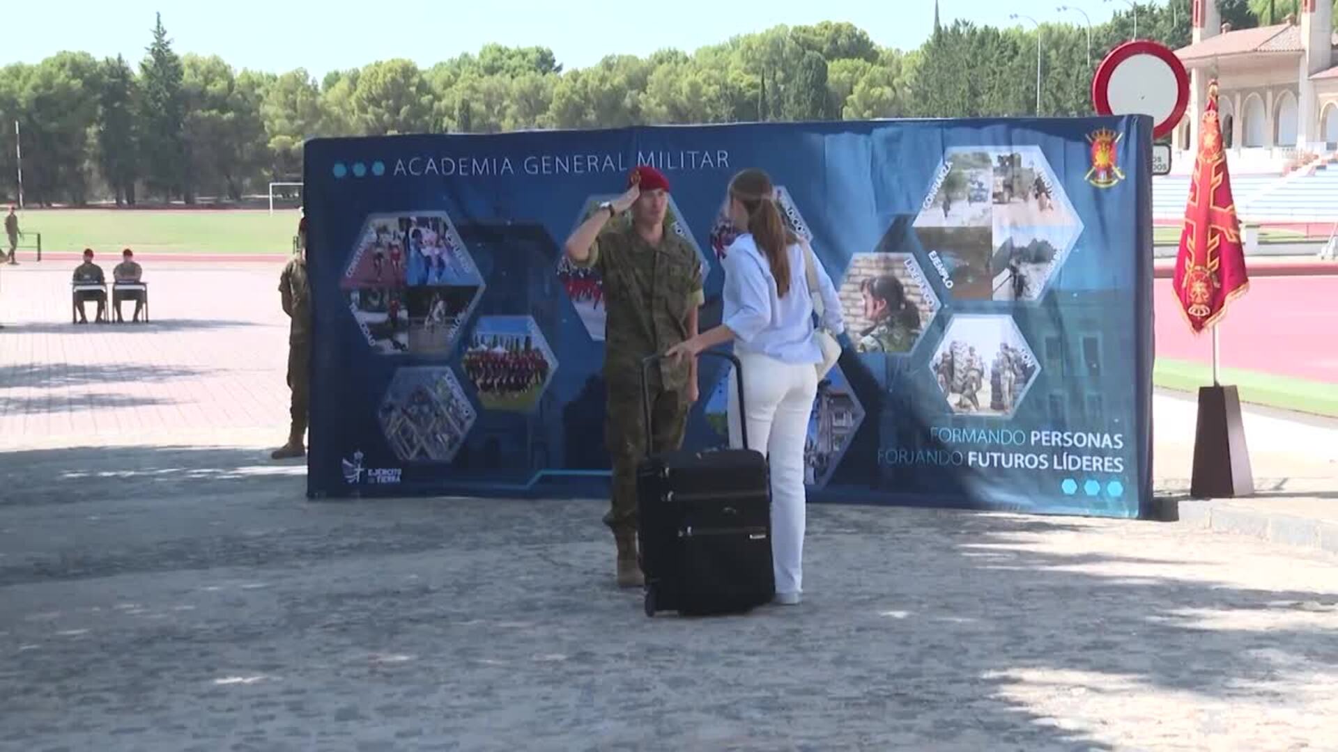 La princesa Leonor se convierte oficialmente en Dama Cadete