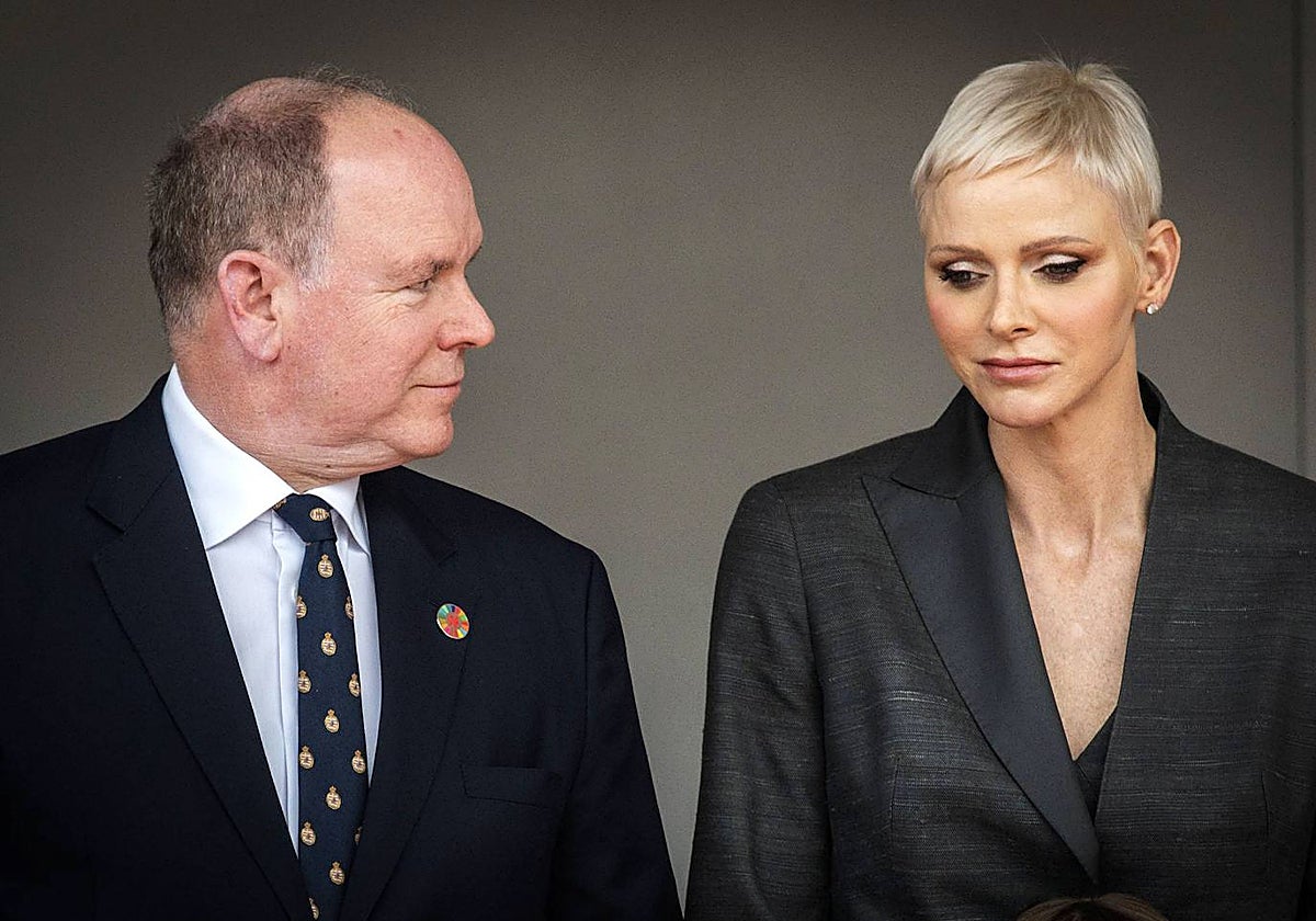 Alberto y Charlène de Mónaco