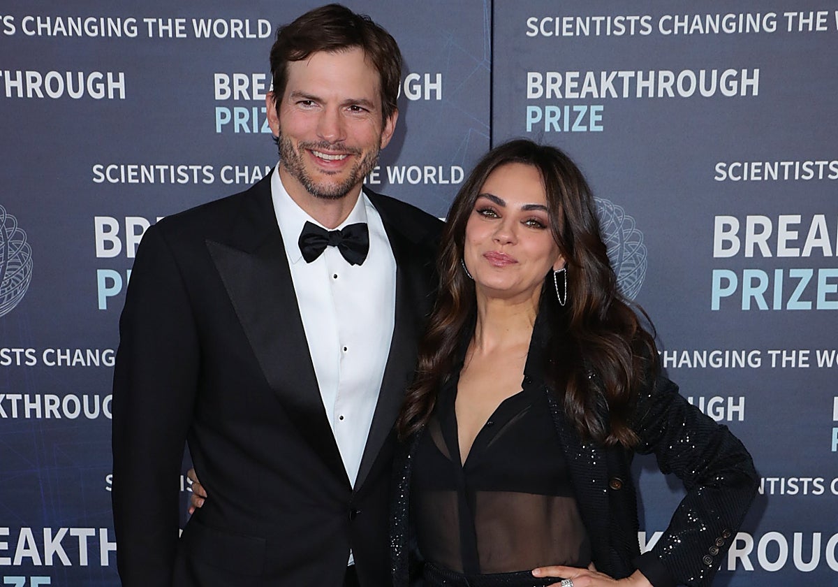 Ashton Kutcher y Mila Kunis