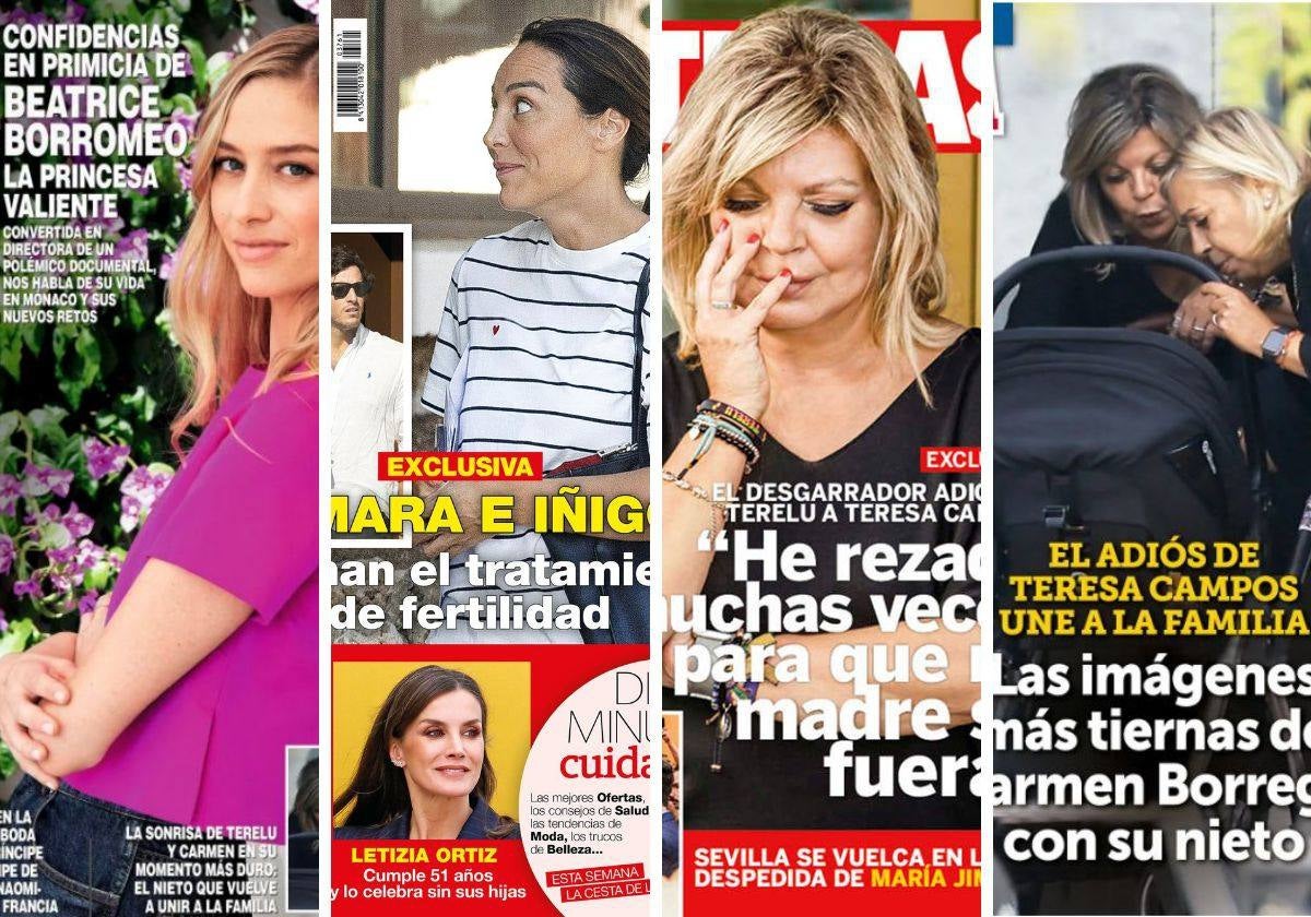 La sonrisa de Terelu y Carmen Borrego en su momento más duro: las revistas de la semana