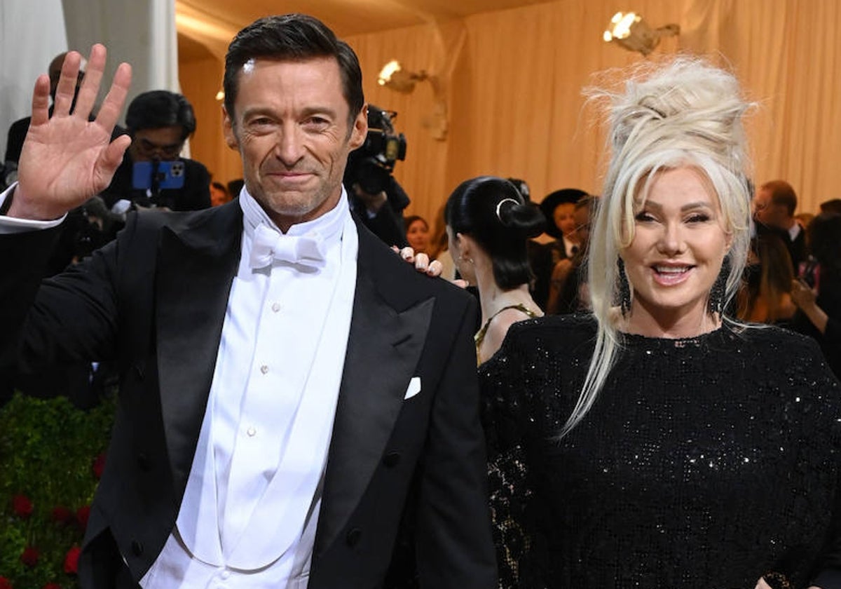 Hugh Jackman y su mujer Deborra-Lee Furness