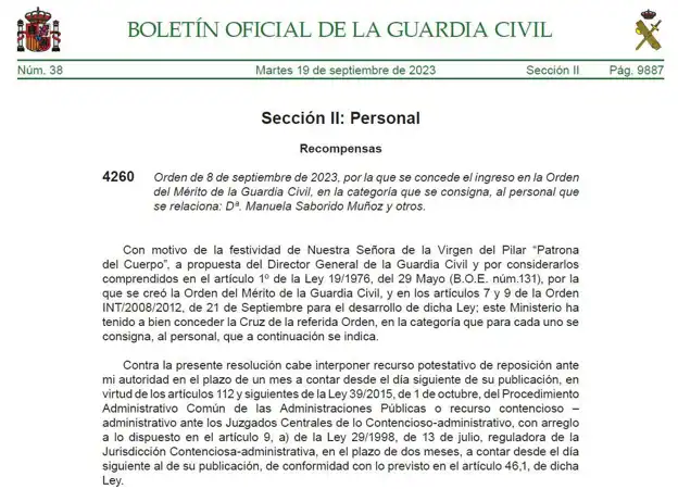 Indignación con la Guardia Civil por condecorar a Manolita Chen, hito de los transexuales: «Es una humillación»