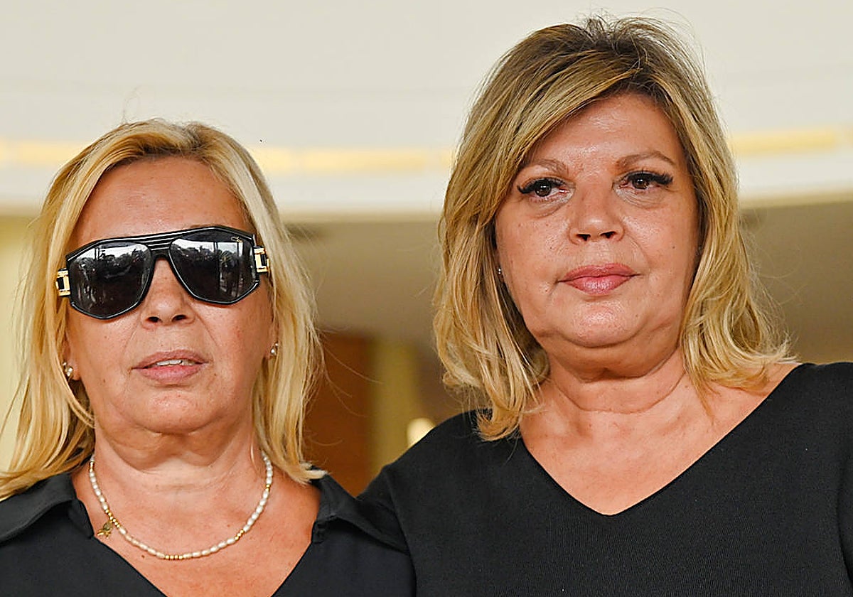 Terelu Campos y Carmen Borrego