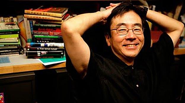 Haruki Murakami durante su juventud