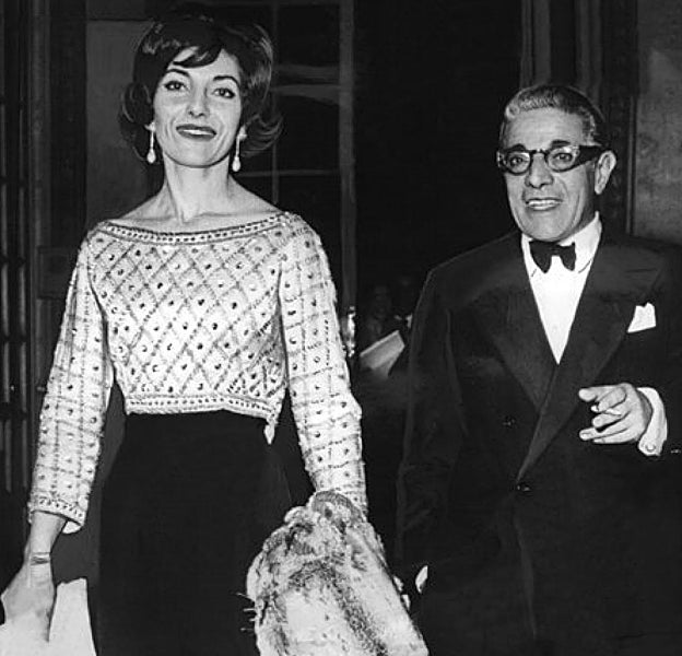 Maria Callas y Aristóteles Onasis