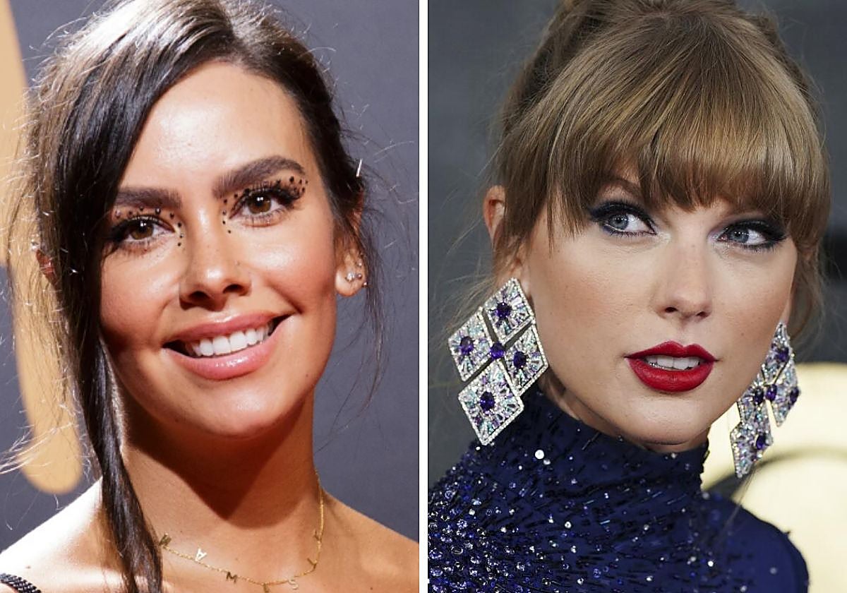 Cristina Pedroche (izq.) y Taylor Swift
