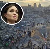 Angelina Jolie denuncia que Gaza «se está convirtiendo en una fosa común»