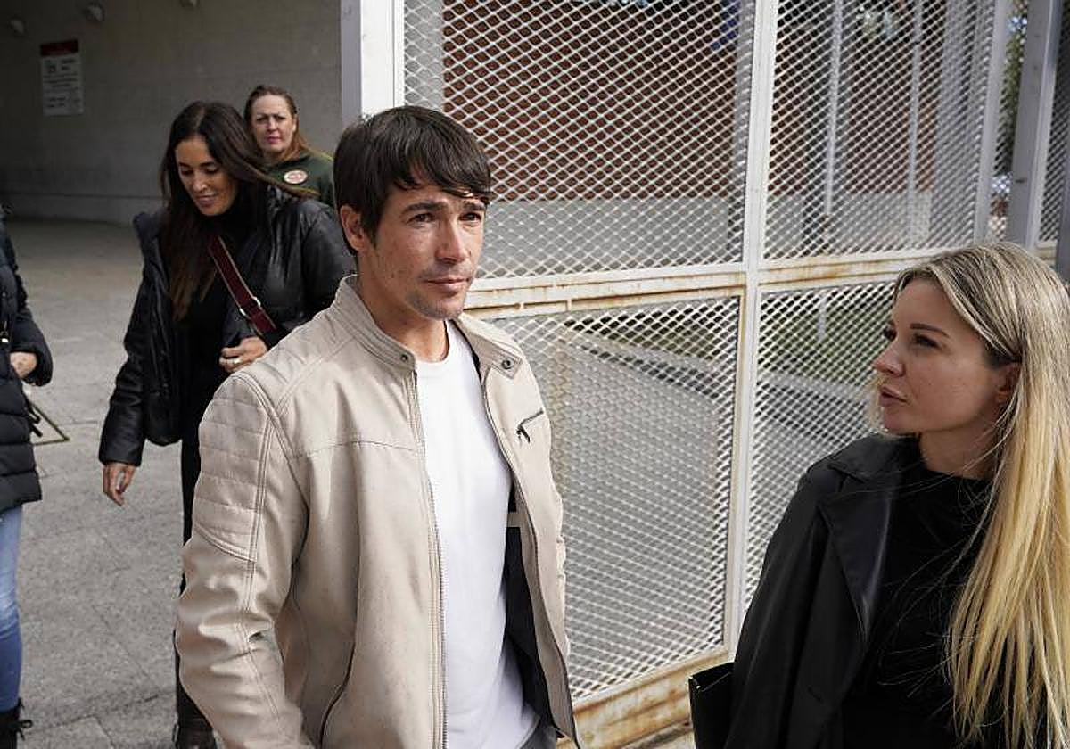 Juan José Ballesta a la salida de los juzgados de Parla