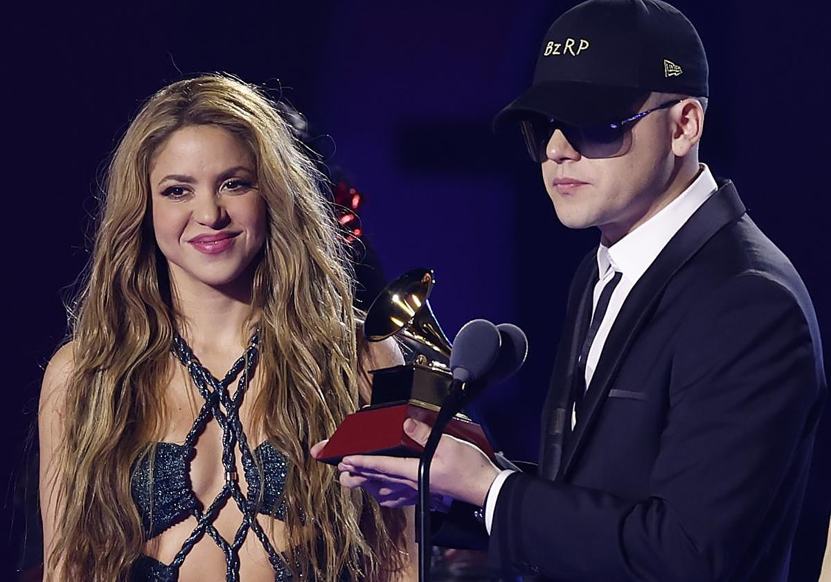 Shakira y Bizarrap recogen el Grammy Latino a Canción del Año