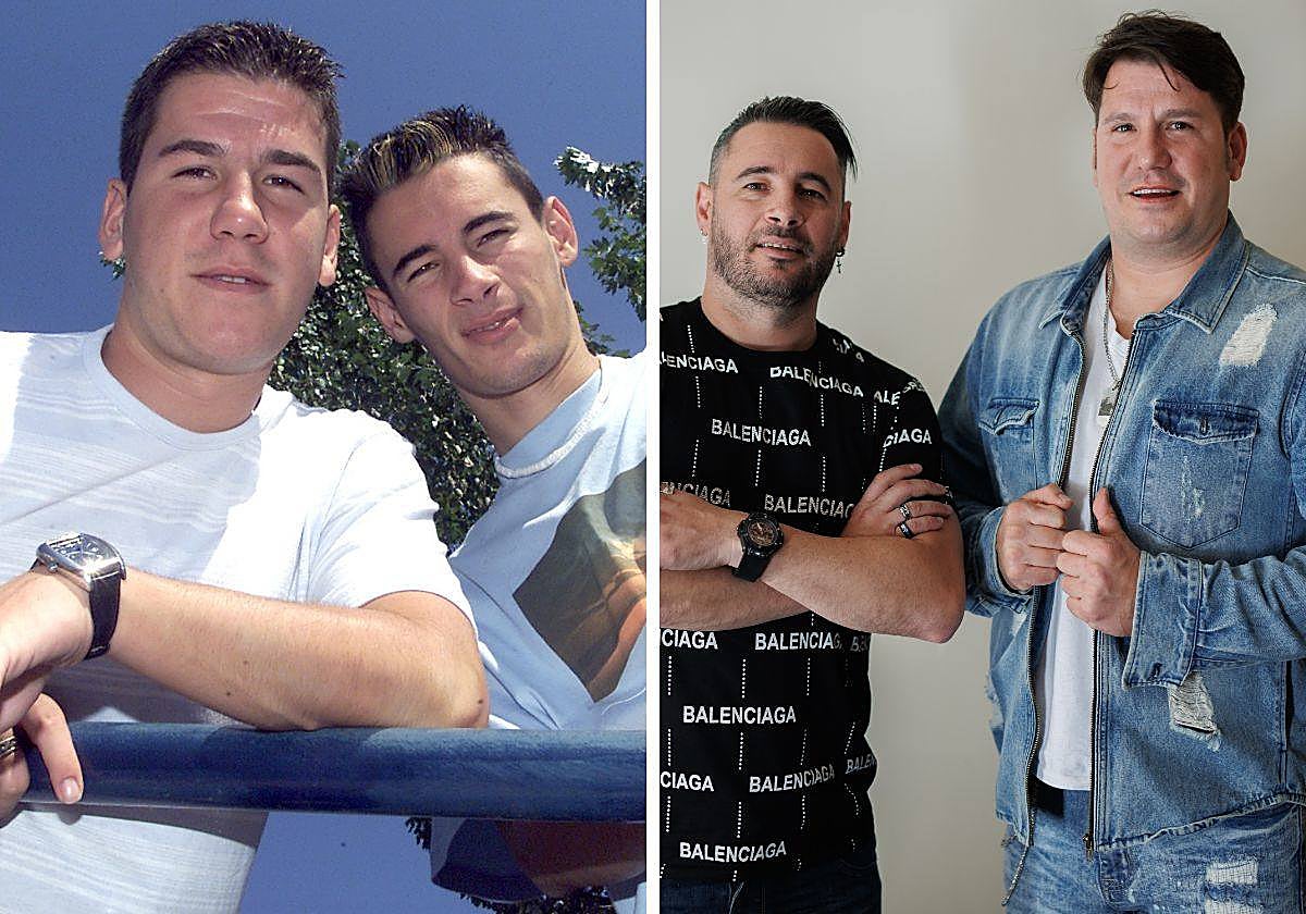 Andy y Lucas con 20 años de diferencia