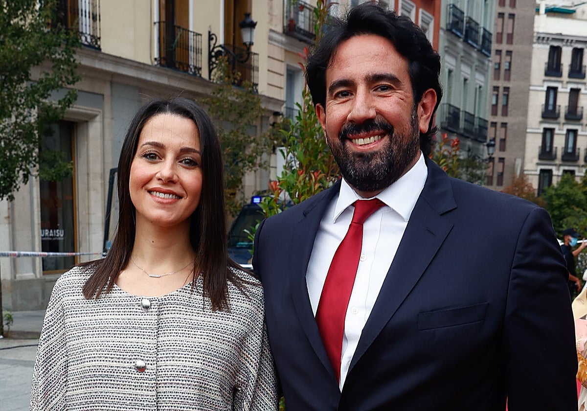 Inés Arrimadas y Xavier Cima
