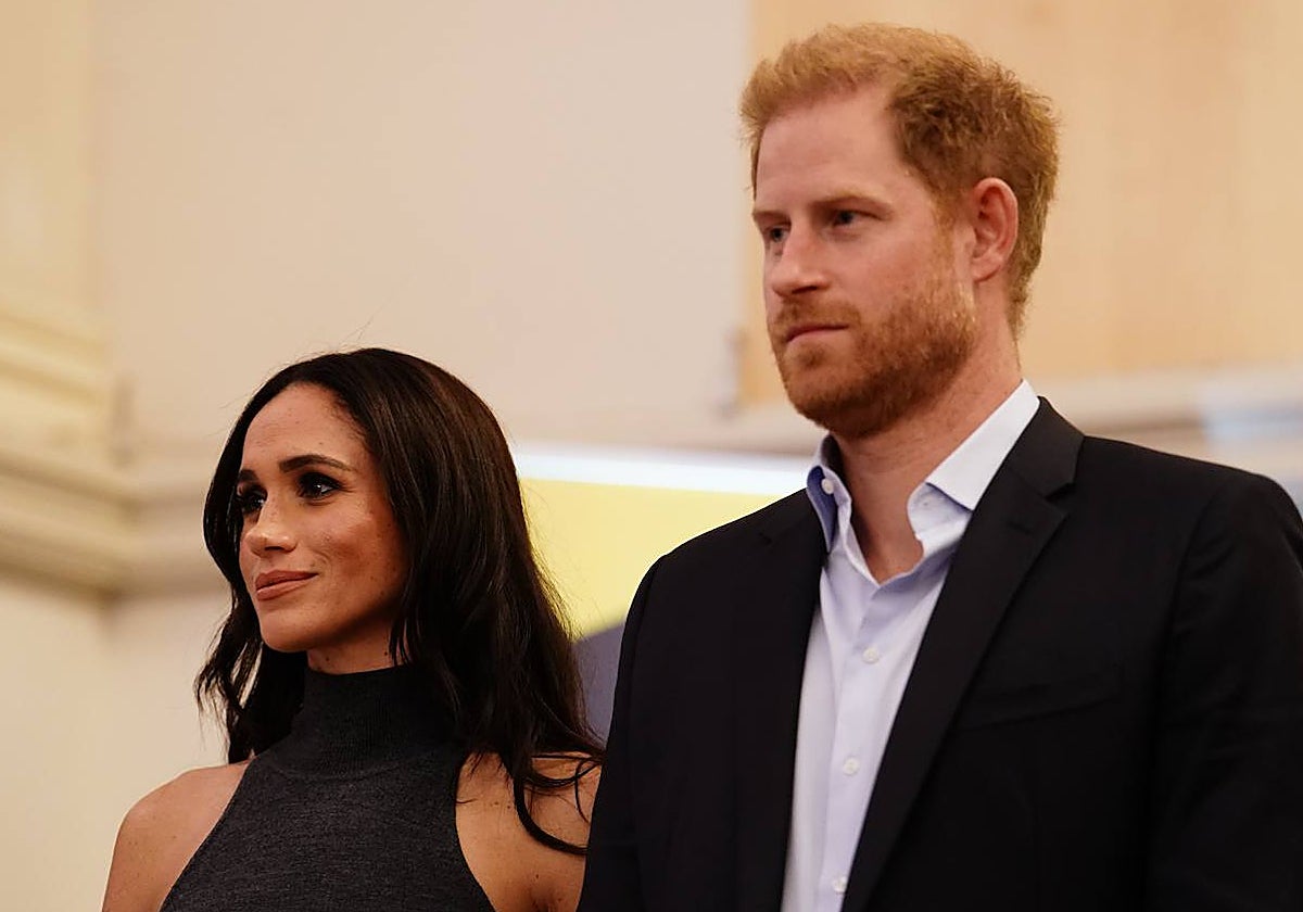 Meghan Markle y el príncipe Harry