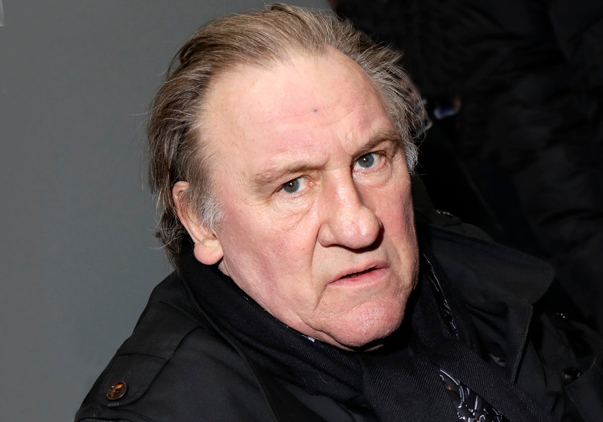 El actor Gerard Depardieu