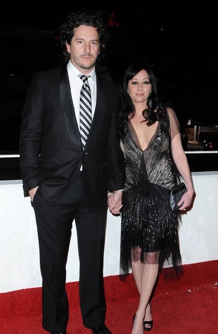 Shannen Doherty y Kurt Iswarienko