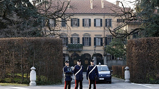 El exterior de Villa San Martino