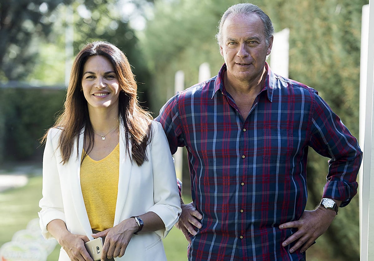 Bertín Osborne y Fabiola Martínez