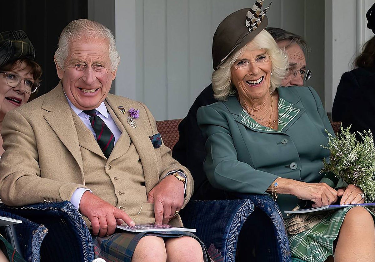 Carlos III de Inglaterra y su esposa Camila Parker-Bowles