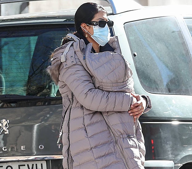 Gabriela Guillén junto a su hijo, fruto de su relación con Bertín Osborne