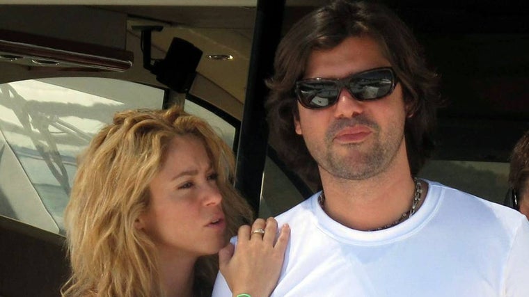 Shakira y Antonio, en Ibiza en 2010