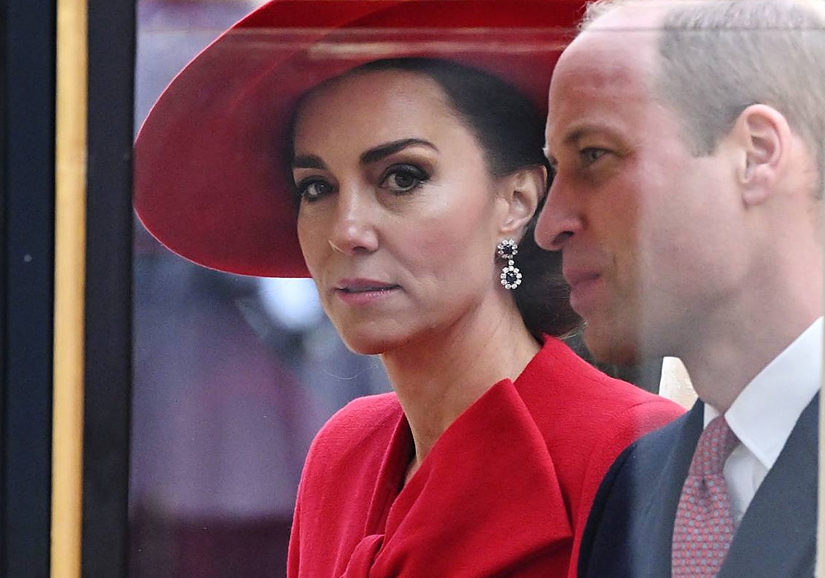 El príncipe Guillermo y la princesa Catalina