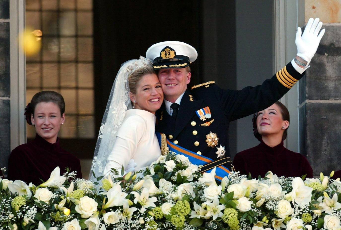 Los 22 años de matrimonio de Guillermo y Máxima de Holanda, en imágenes